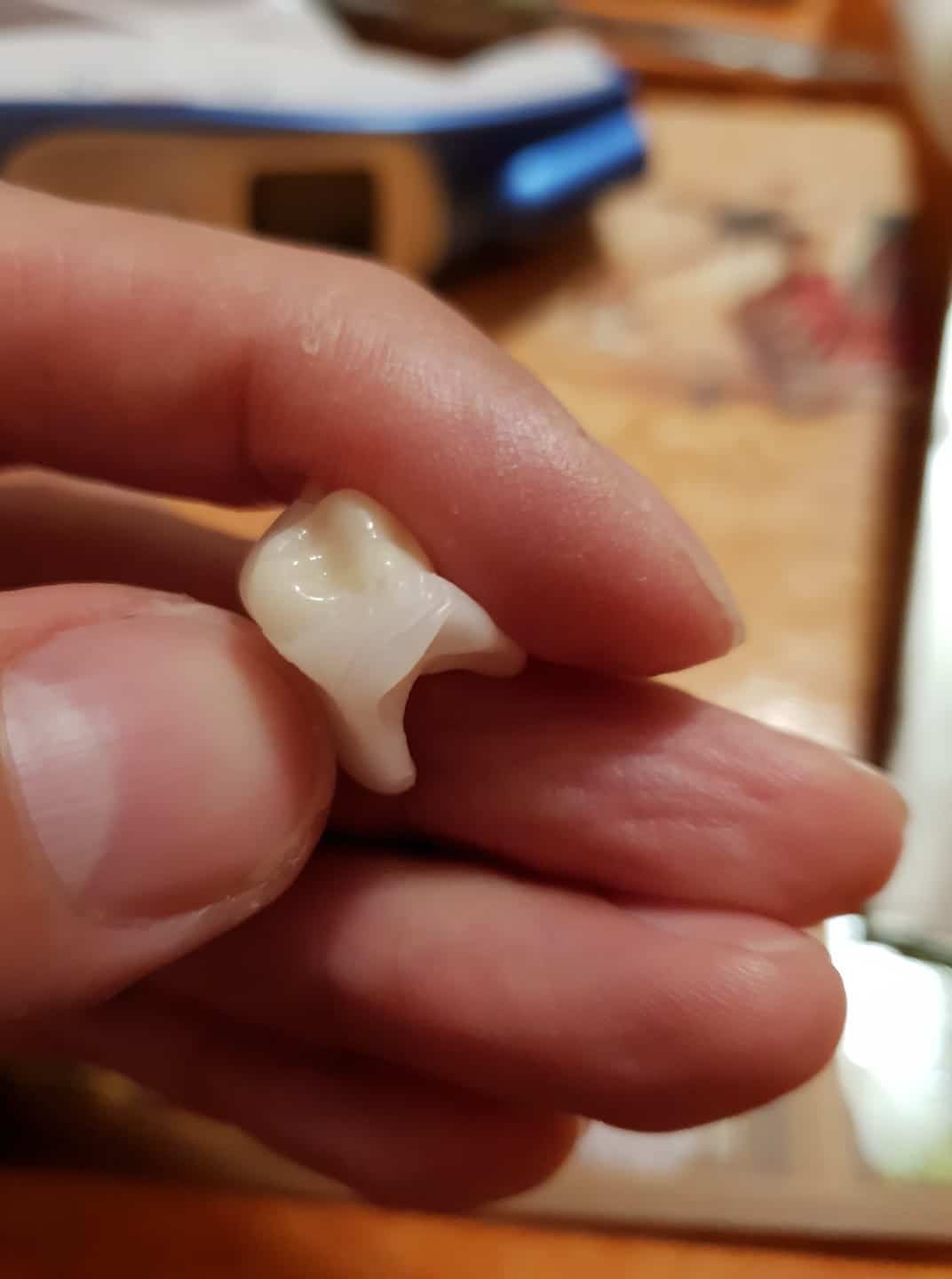 Moja nová zadná stolička, ktorú som si vymodeloval za 5 minút. Urobiť zub s Denticorom je tak jednoduché, že výsledok na obrázku urobíte postupne aj so zatvorenými očami.
